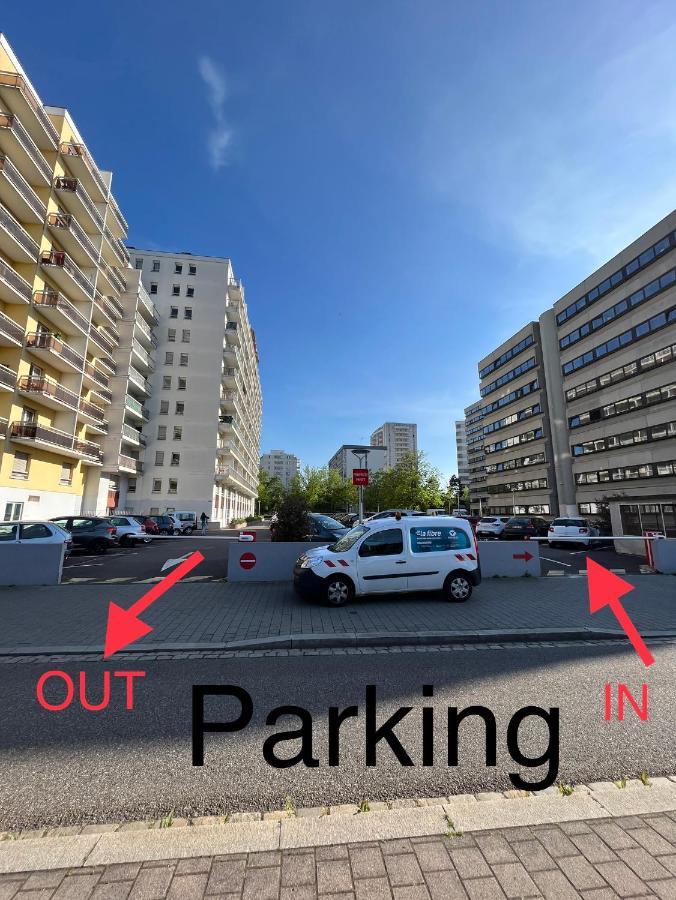 Appartement 6 Personnes Strasbourg Proche Centre Ville & Parking Exterior photo